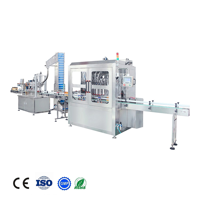 工業用ボトル充填機