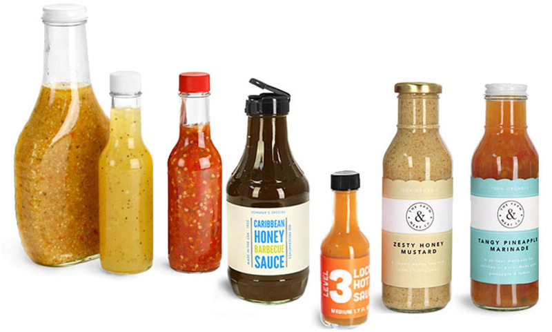 ボトル入りソース