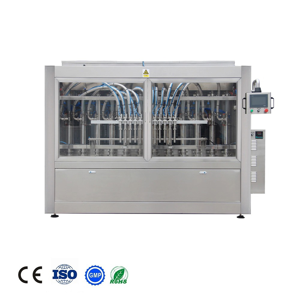 容積式サーボ液体充填機